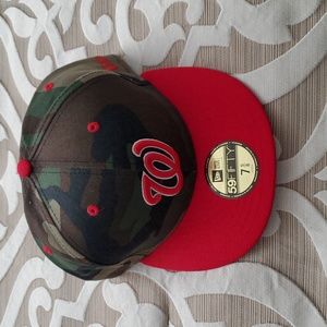 Washington Nationals Hat New Era 9Fifty fitted 7 5/8